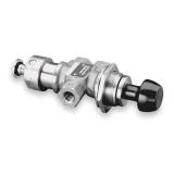 PARKER M05435148 Manual Air Control Valve,4-Way,3/8In NPT